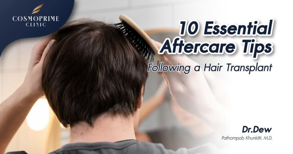 10 Essential Aftercare Tips Following a Hair Transplant